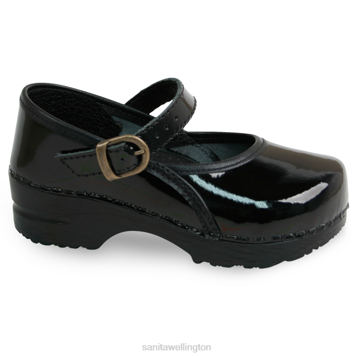 Sanita Marcelle Kids Black RPB0192 Shoes