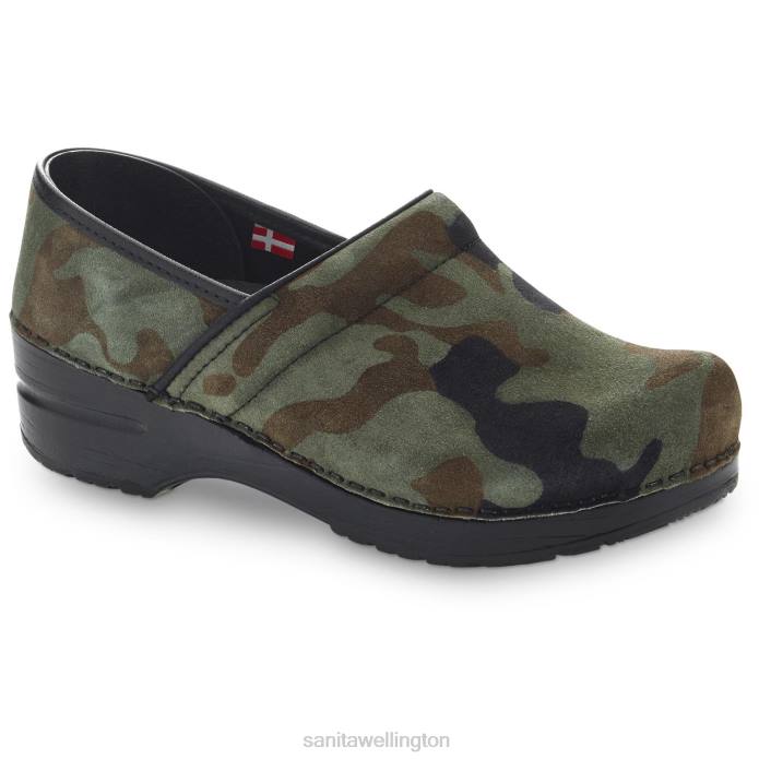 Sanita Gilford Women Olive RPB045 Shoes