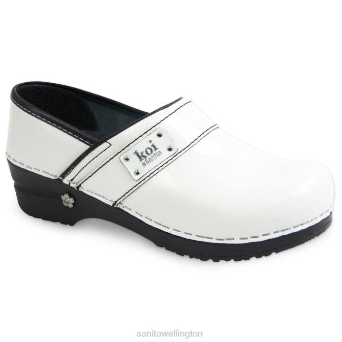 Sanita Lindsey Women White RPB056 Shoes