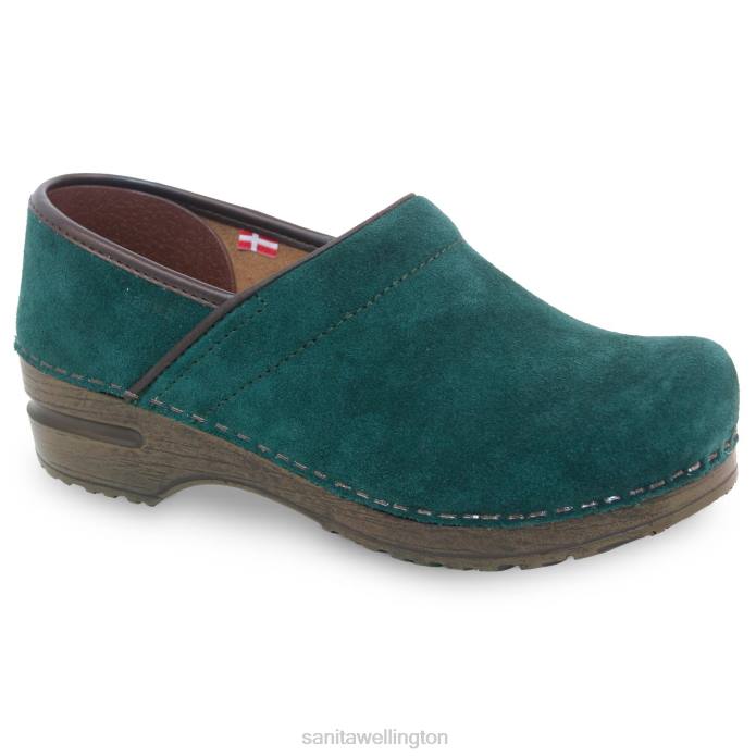 Sanita Nina Women Dark Green RPB073 Shoes