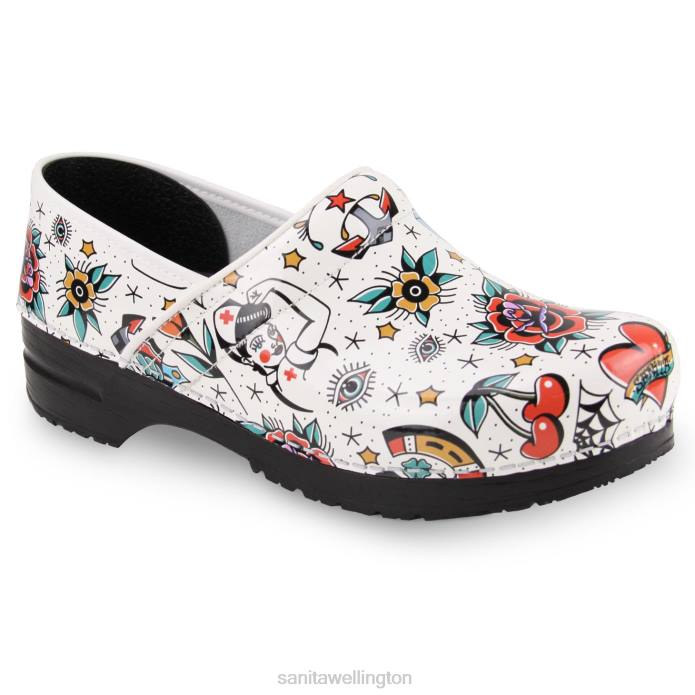 Sanita Rockabilly Women White RPB0119 Shoes