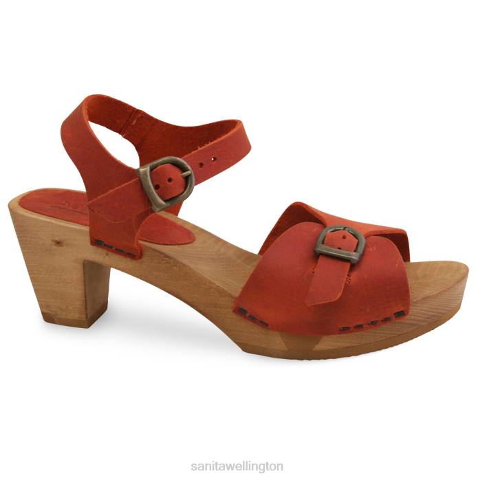 Sanita Tiana Women Burnt Orange RPB0135 Shoes