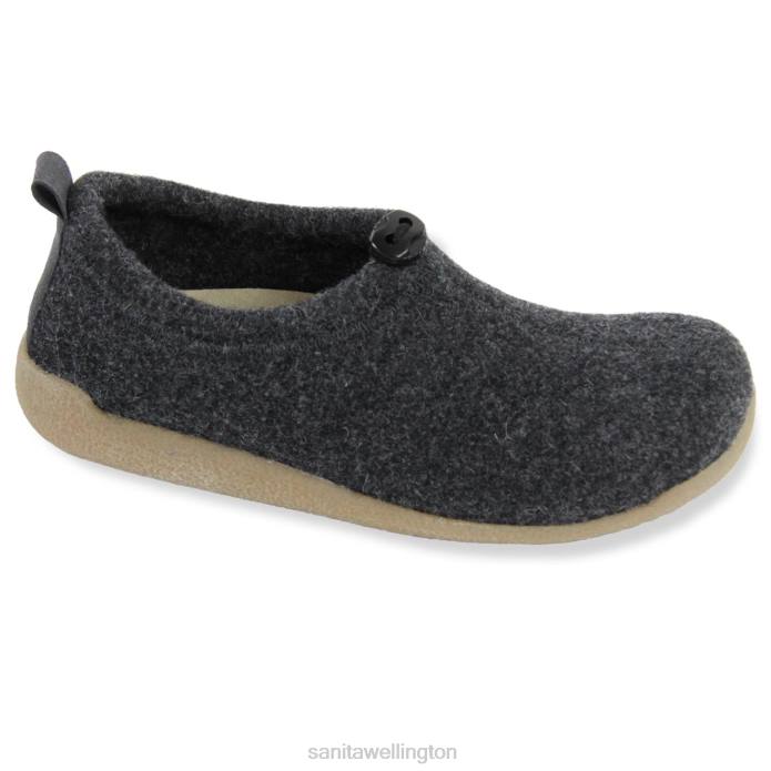 Sanita Lodge Shoe Women Charcoal RPB0164 Shoes