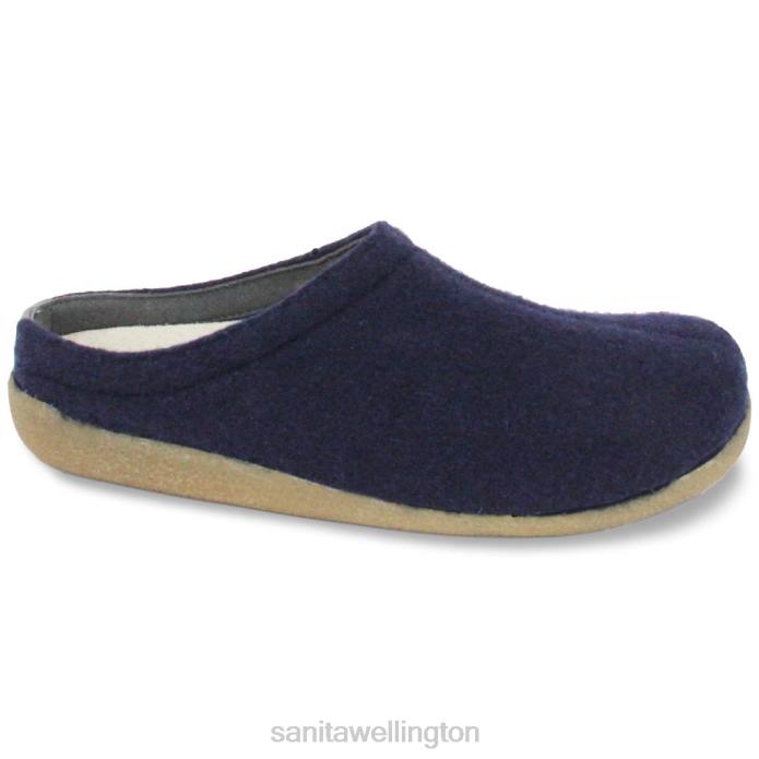 Sanita Lodge Slide Women Navy RPB0173 Shoes